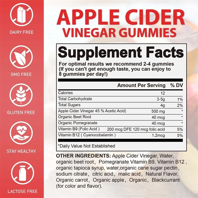 Apple Cider Vinegar Gummies -  - Garcinia Cambogia Extract review and price