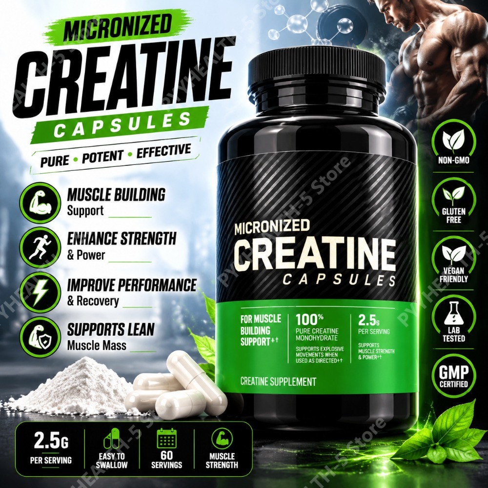 Creatine 2.5g Capsules for Adu - Pre Workout Supplement review and price