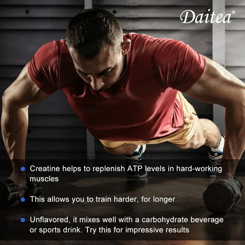 Daitea Creatine 3000 mg Monohy - Pre Workout Supplement review and price