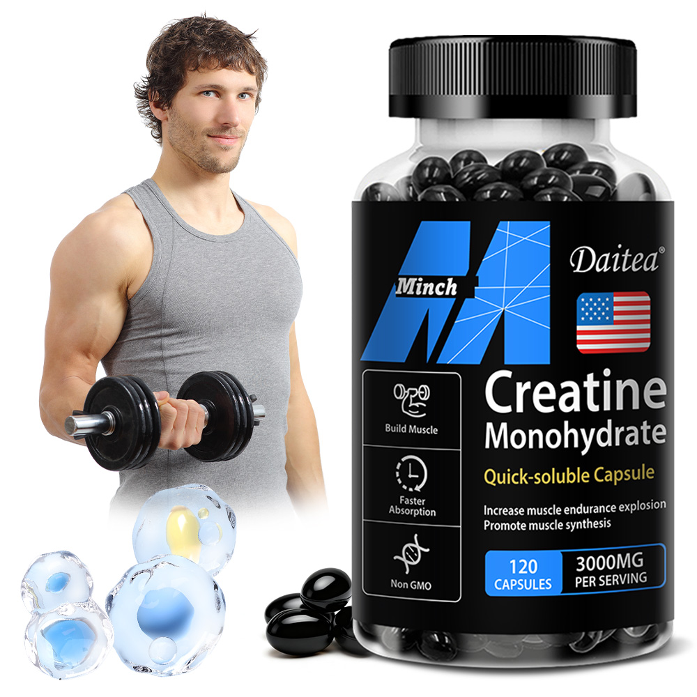 Creatine Monohydrate Capsules  - Pre Workout Supplement review and price