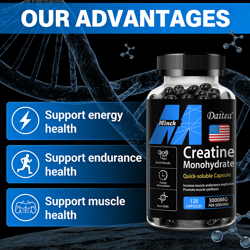 Creatine Monohydrate Capsules  - Pre Workout Supplement review and price