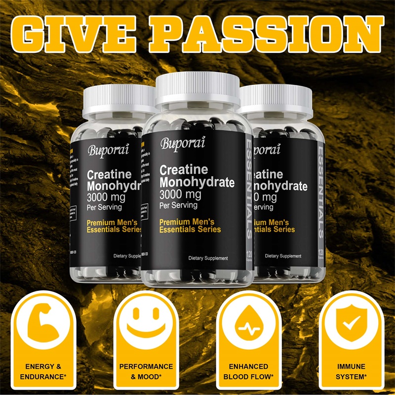 Creatine Monohydrate Capsules  - Pre Workout Supplement review and price