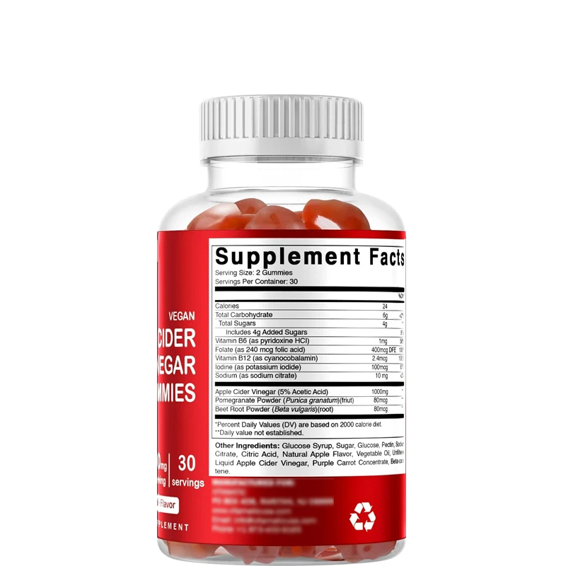 Apple Cider Vinegar Gummies -6 - Apple Cider Vinegar Pill review and price