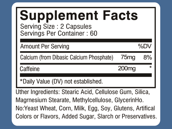 Maximum Potency Caffeine Capsu - Pre Workout Supplement review and price