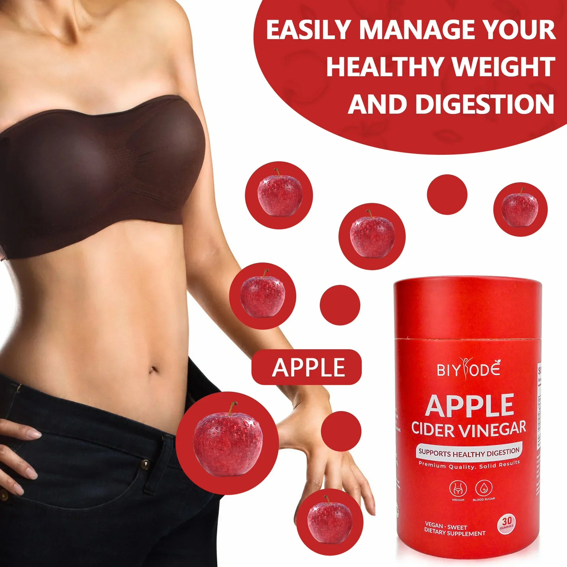 1 bottle of Apple Cider Vinega - Apple Cider Vinegar Pill review and price