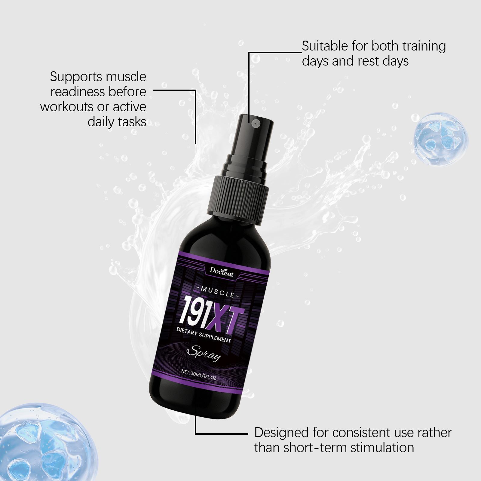Muscle Growth Spray Enhance Ph - Nutrition And Exercise review and price