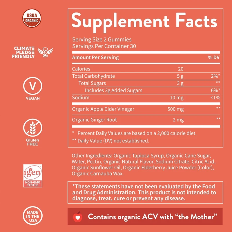 Pure ACV Apple Cider Vinegar G - Apple Cider Vinegar Pill review and price