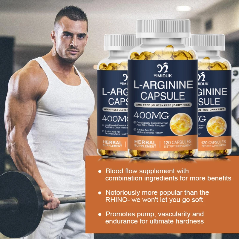 L-Arginine Capsules Nitric Oxi - Pre Workout Supplement review and price